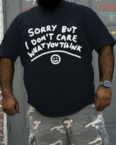 Men‘s Sorry But I Don't Care What You Think Print Men's T-shirt
